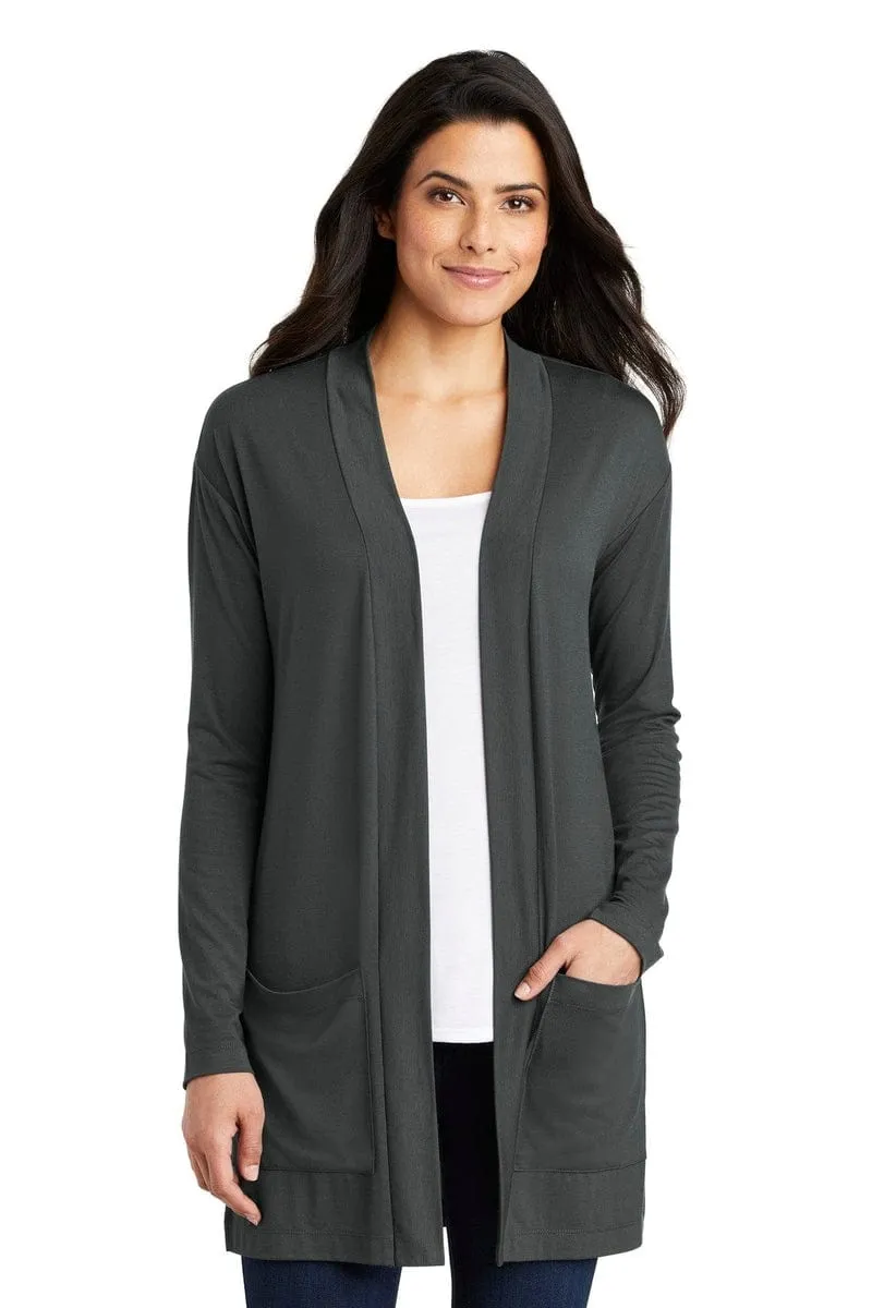 Port Authority  ®  Ladies Concept Long Pocket Cardigan . LK5434