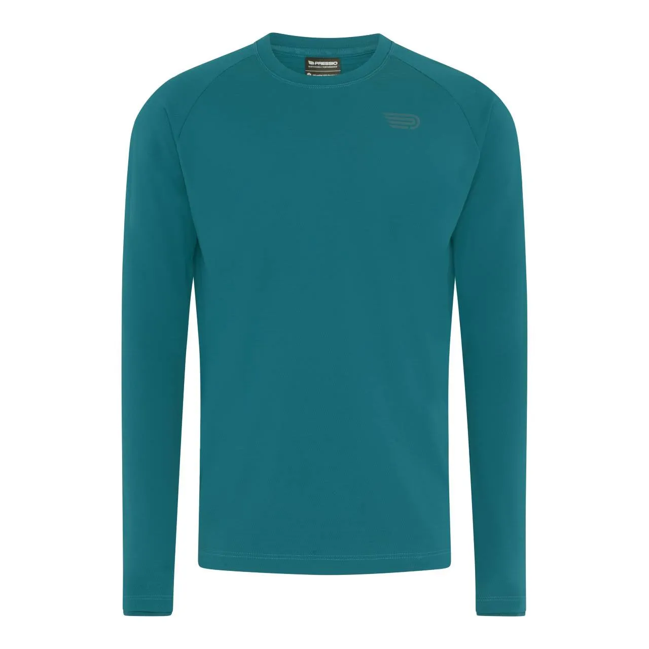 Pressio Perform Thermal Long Sleeve Top (Mens) - Ocean Blue