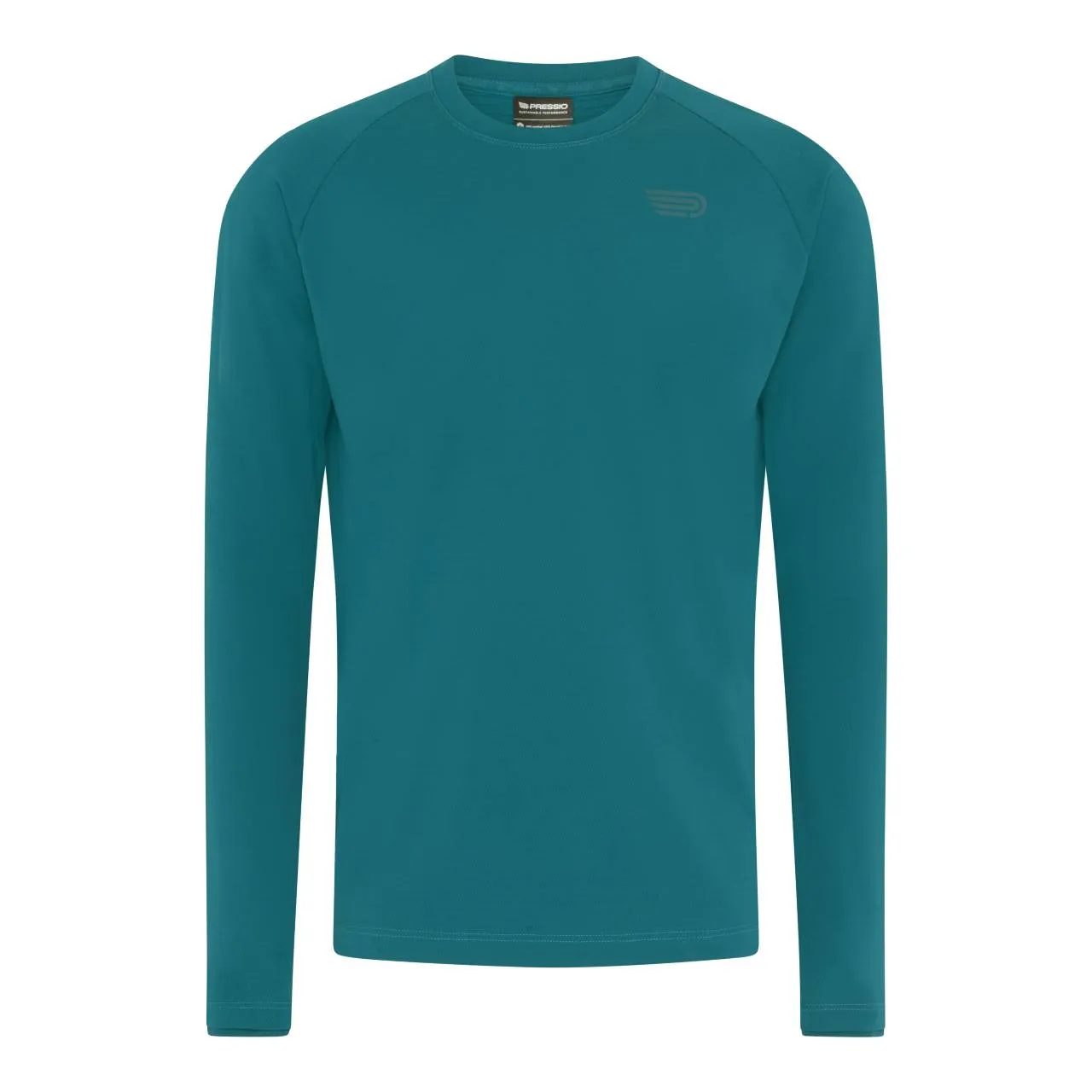 Pressio Perform Thermal Long Sleeve Top (Mens) - Ocean Blue