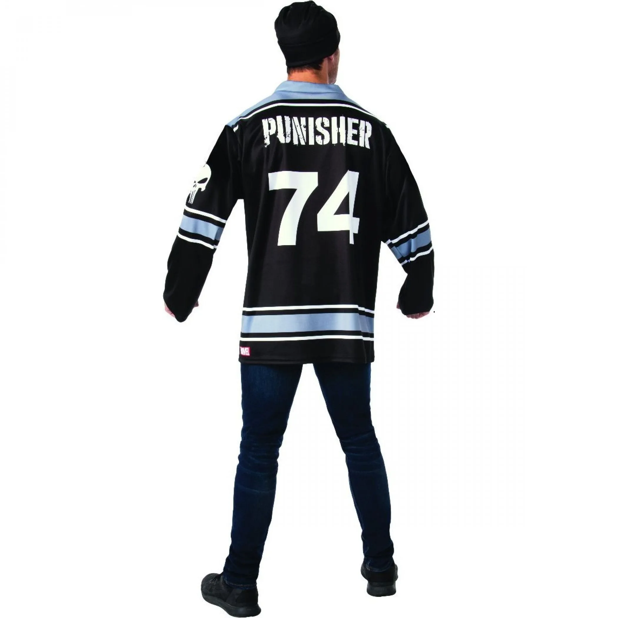 Punisher Hockey Jersey and Beanie