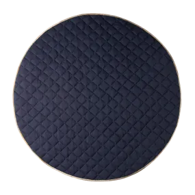 Quilted Cotton Play Mat | Royal Blue