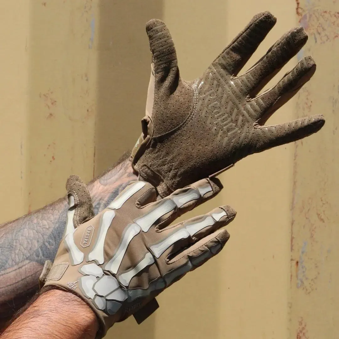 REAPER Coyote Marine Tactical Skeleton Shooting Gloves