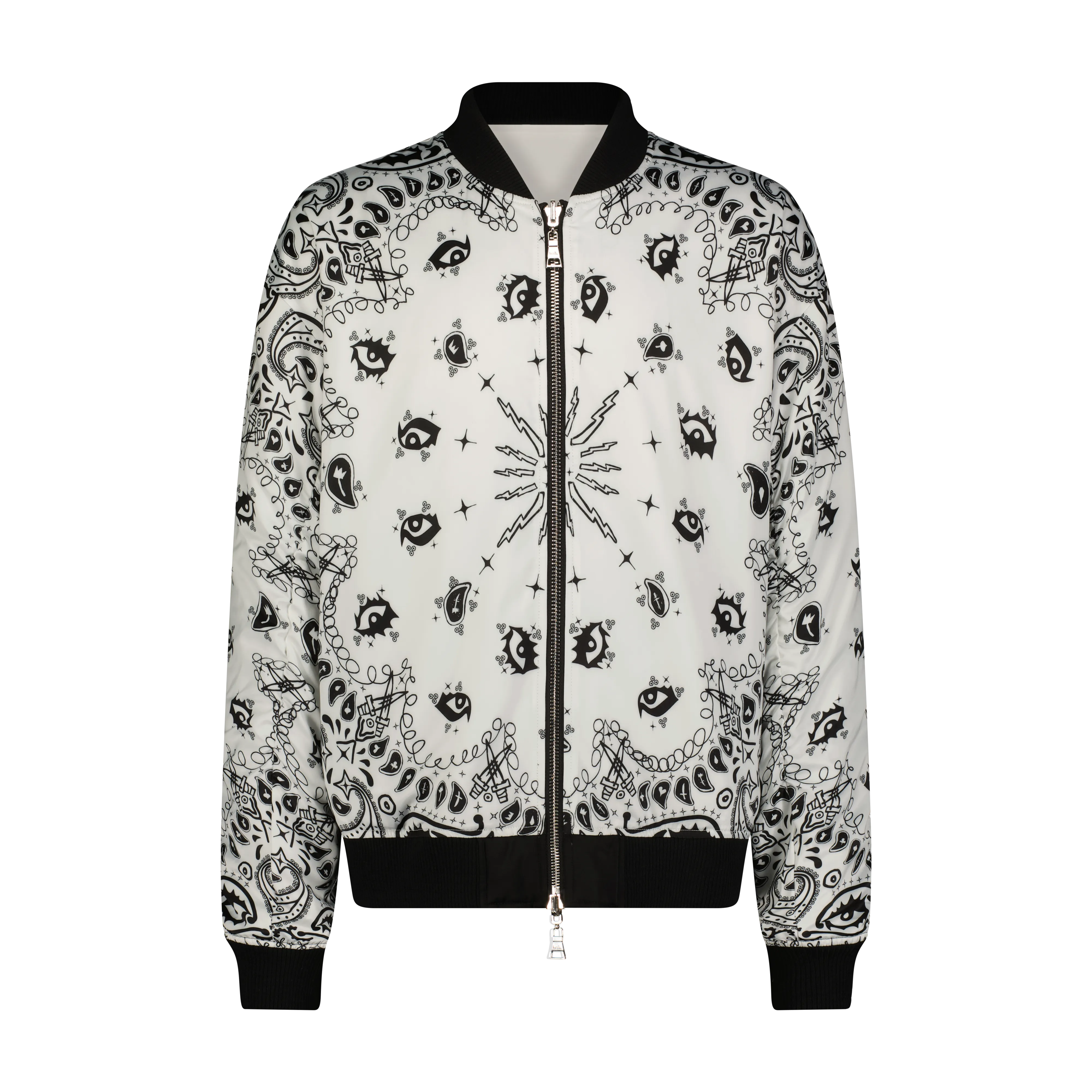 REVERSIBLE PAISLEY BOMBER