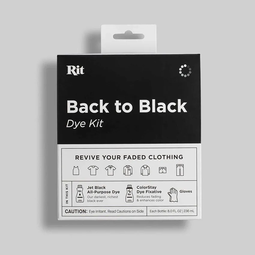 Rit Back to Black Dye Kit