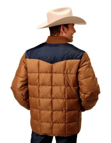 Roper Quilted Jacket Brown