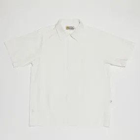 Round Collar Shirt (White)