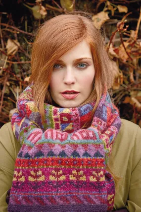 Rowan Kaffe Fassett's Winter Vintage PDF Patterns - Sampler Scarf - PDF Download