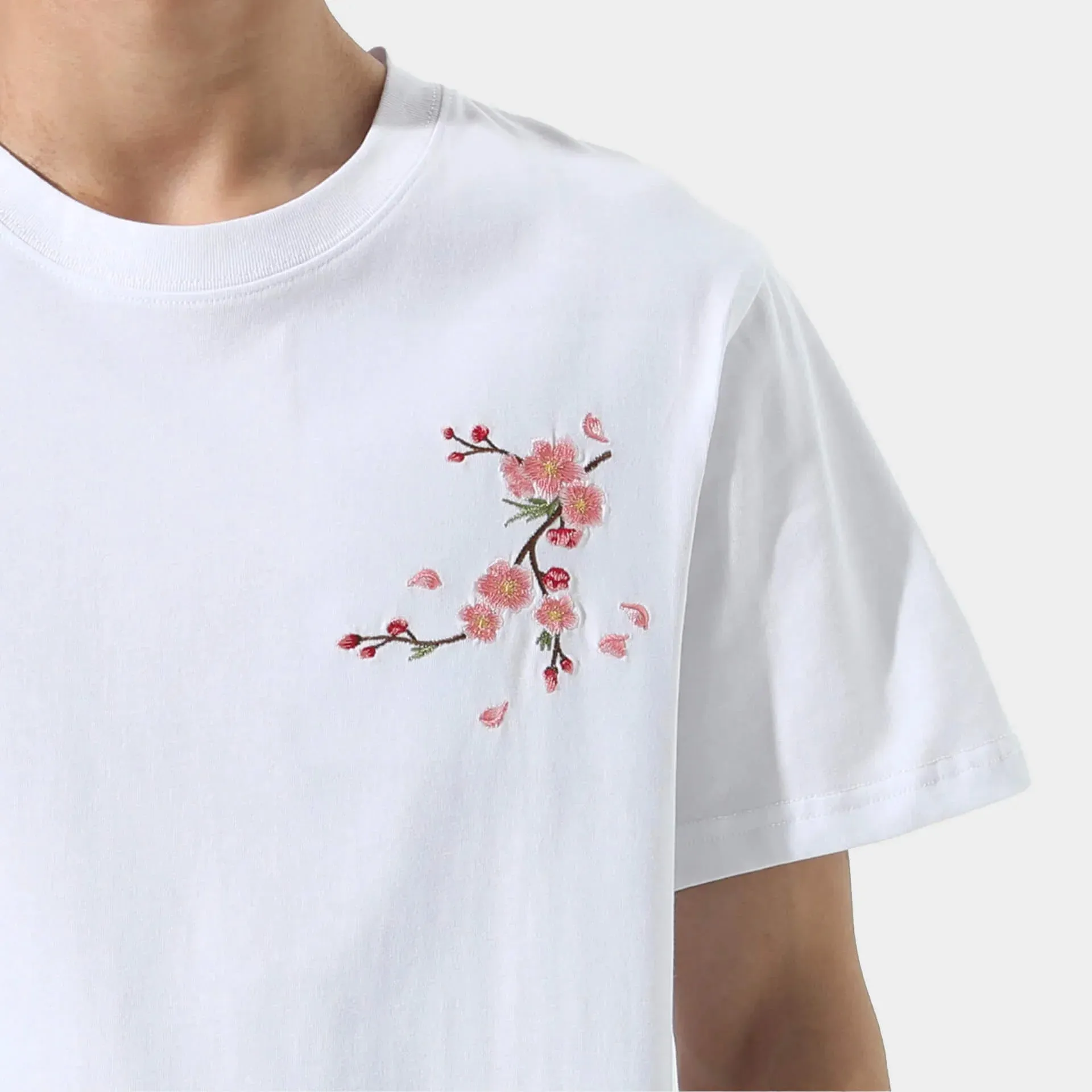 Sakura Embroidered Shirt