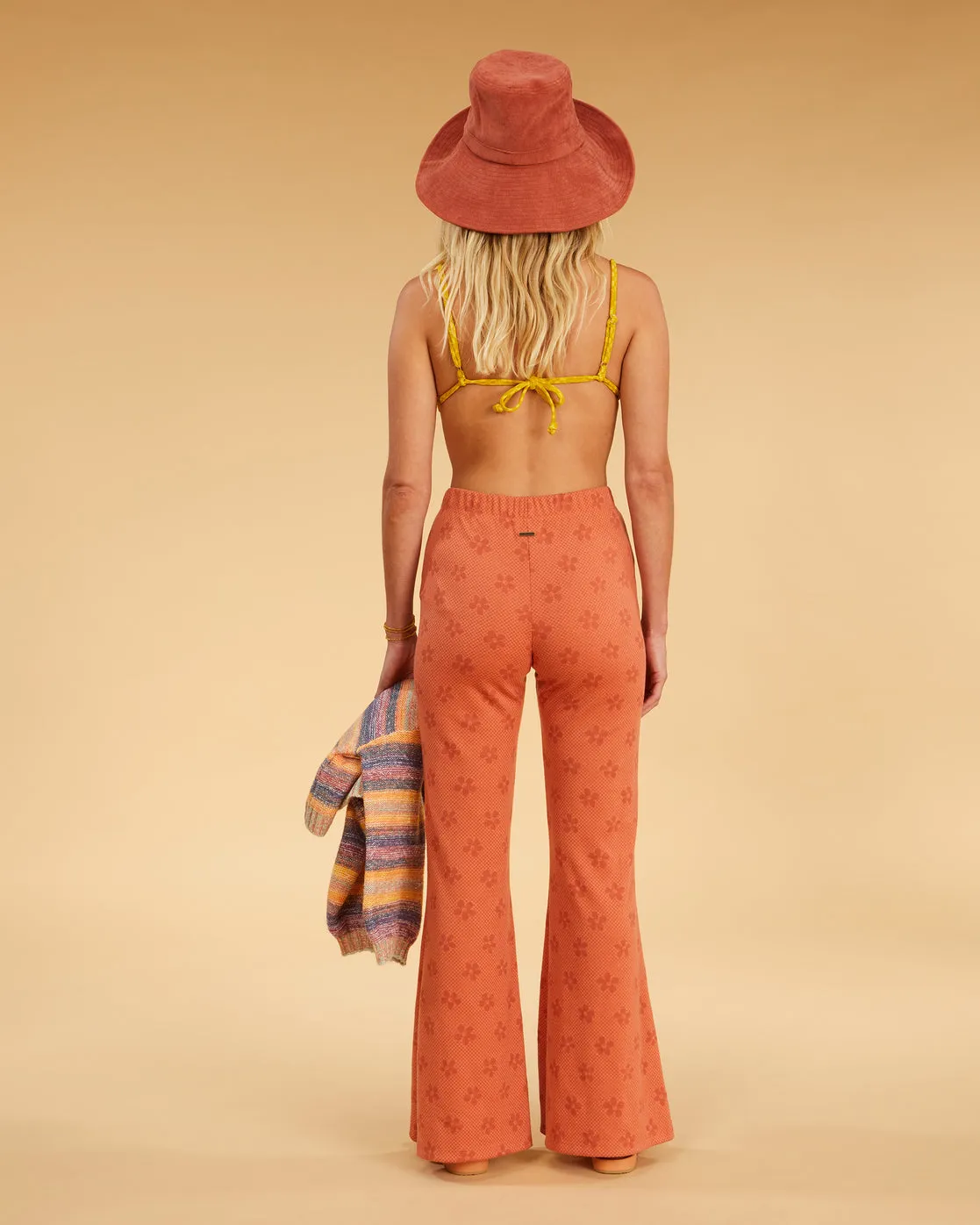 Salty Blonde x Billabong Flared Flowers Flared Pants