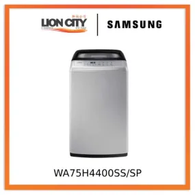 Samsung WA75H4400SS/SP Top Load Washer (7.5kg)