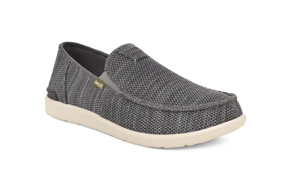 Sanuk Mens Tripper Lite 2 SL Mesh Grey