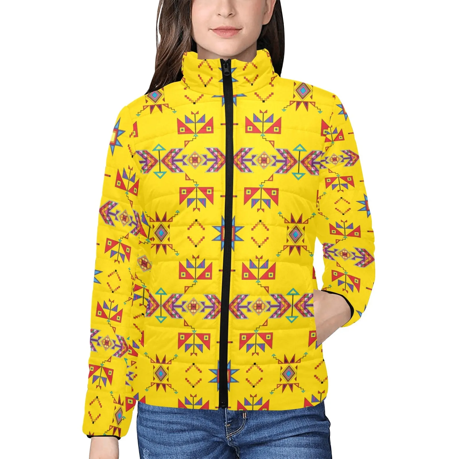 Scattered Generations Maize Women's Padded Jacket