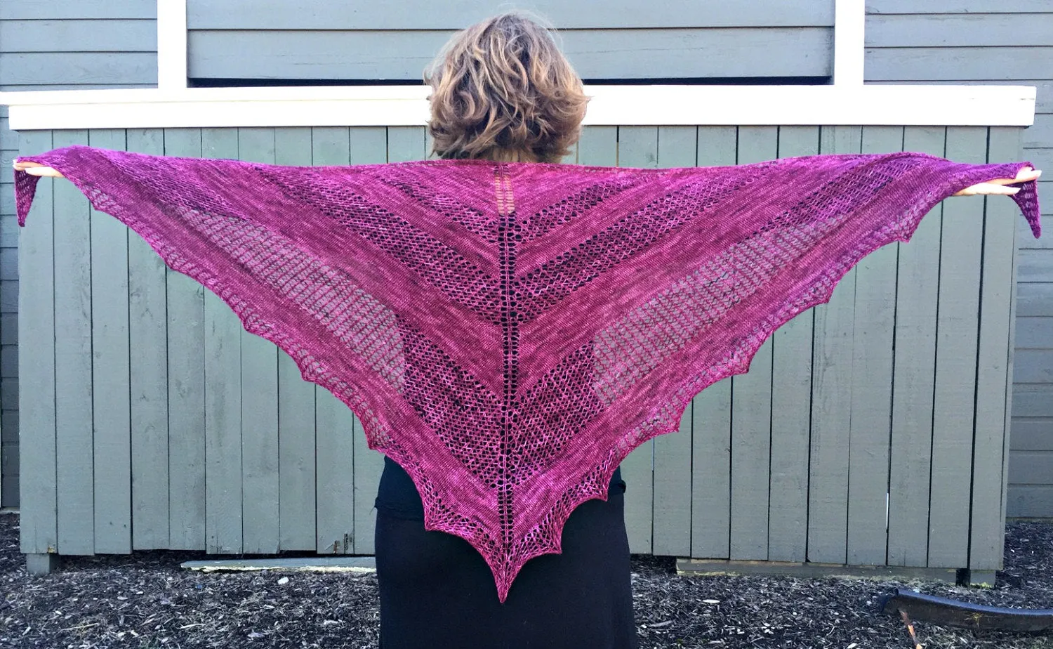 Simple Treasures Lace Shawl, Knitting Pattern for Sock Yarn