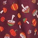 Smak Parlour Purple 1970s Pumpkin & Mushrooms Find Your Flare Pants