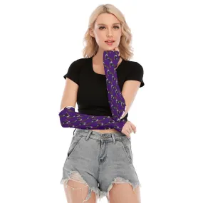 Soaring Glory Violet Arm Warmers