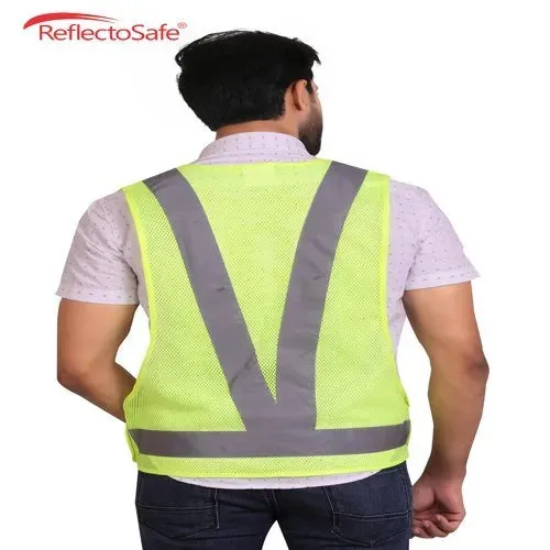 Spectra Visibility Protective Safety Reflective Vest Belt Jacket