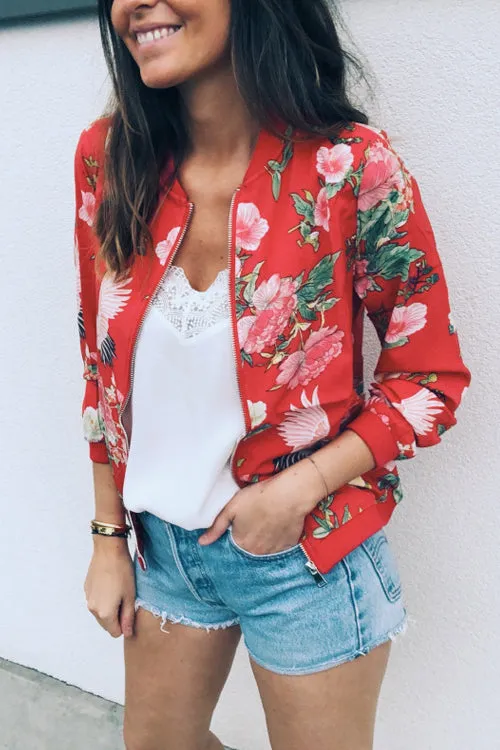 Spring Vibe Floral Print Jacket - 3 Colors