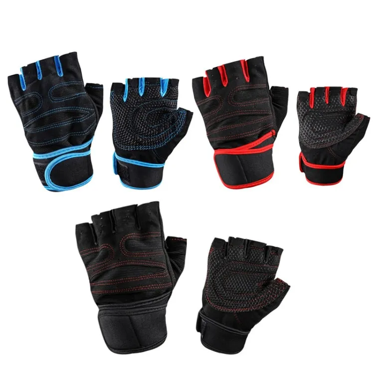 ST-2120 Gym Exercise Equipment Anti-Slip Gloves, Size: XL(Black)