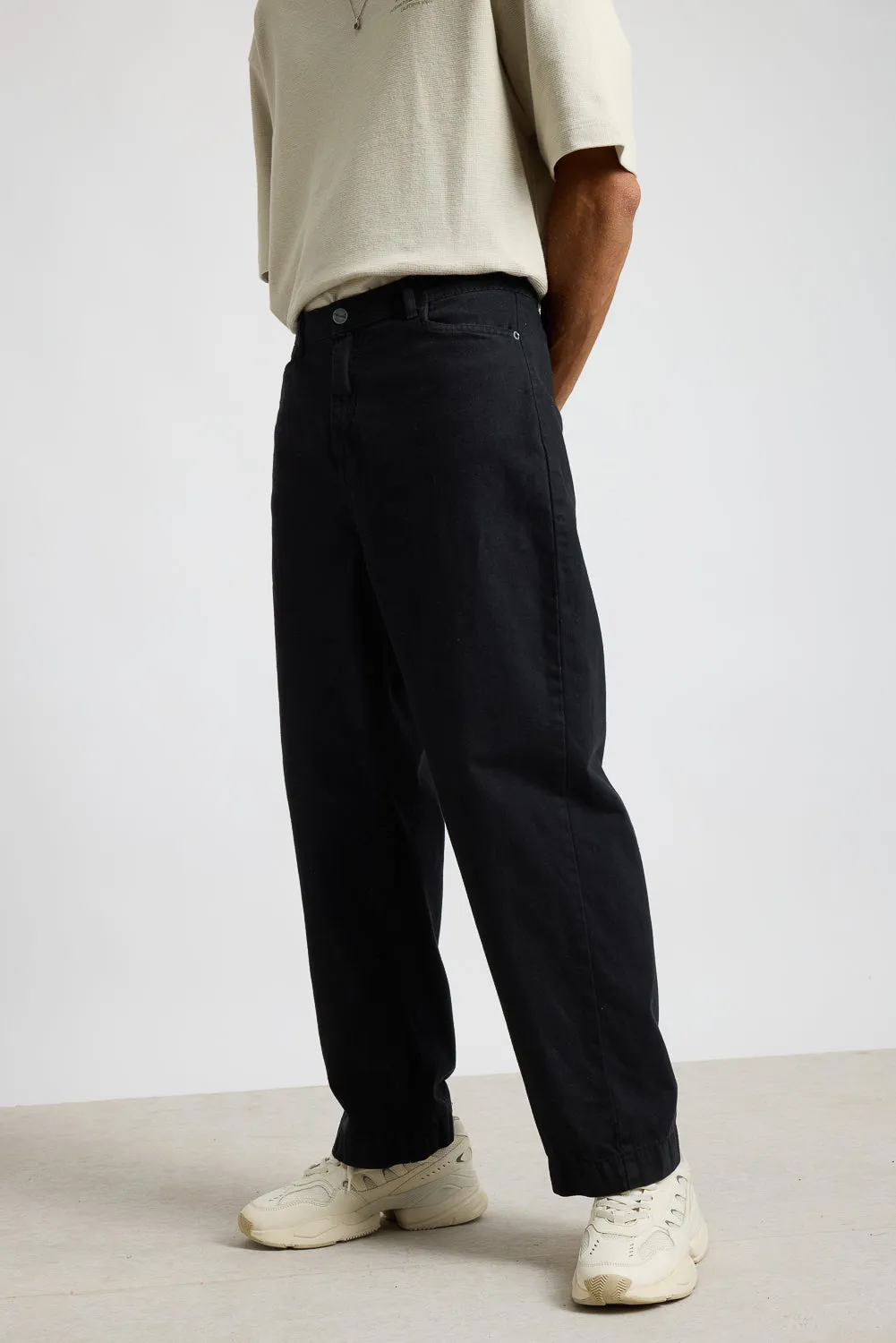 Straight Casual Black Men's Jeans