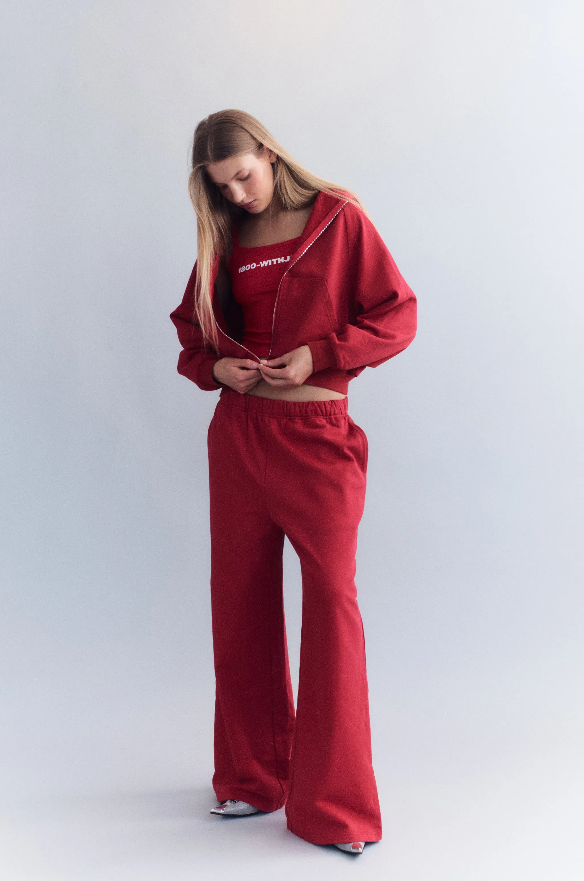 The Classic Track Pant | Red