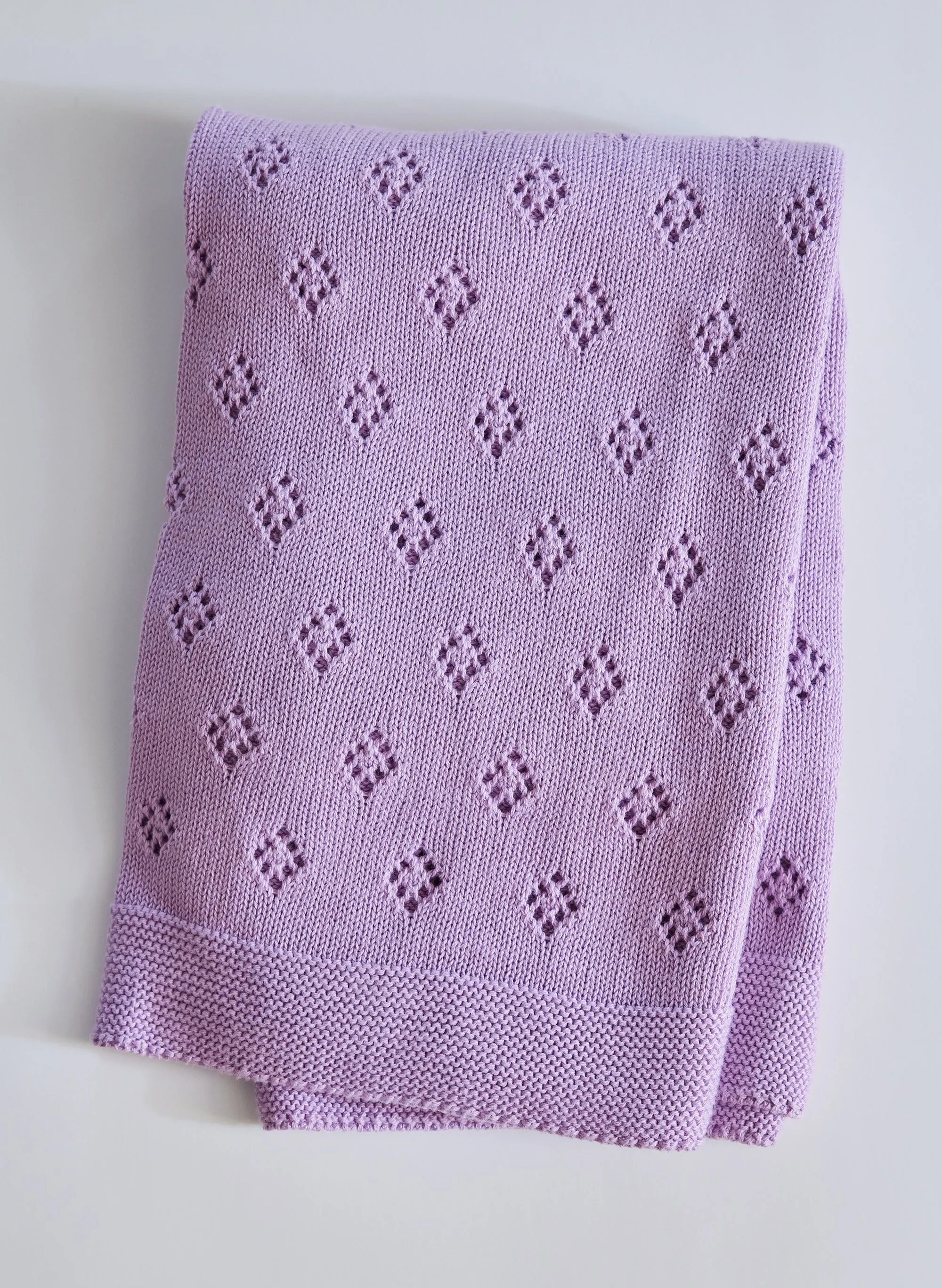 The Wander Baby Blanket - Lavender