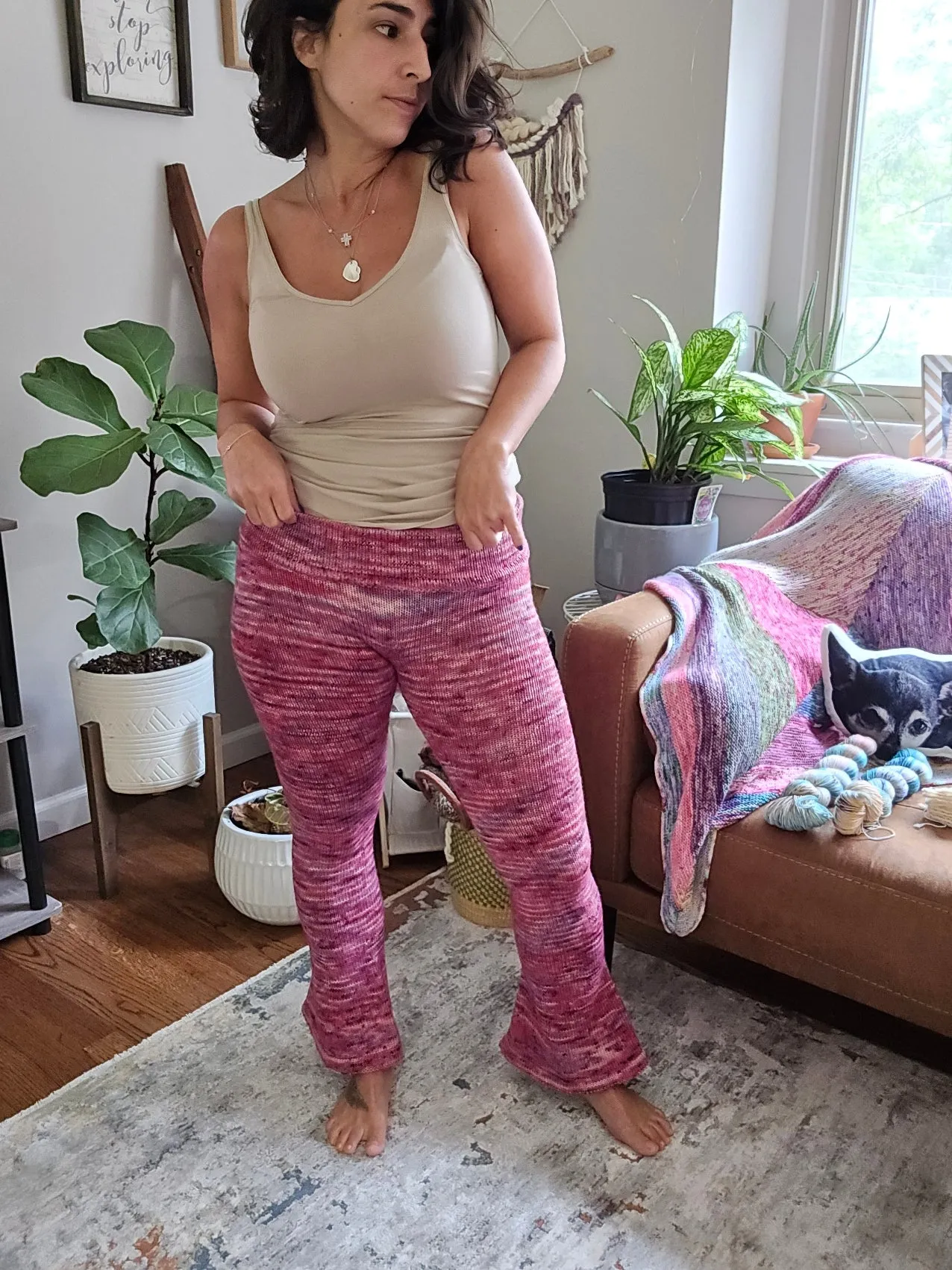 Thick BeachComber Flares - Knitting Pattern