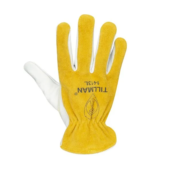 Tillman 1413 Top Grain palm with split Cowhide Back Drivers Gloves