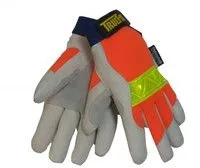 Tillman 1486 Top Grain Pigskin Hi-Vis Reflective Back Thinsulate TrueFit Gloves (1 Pair)