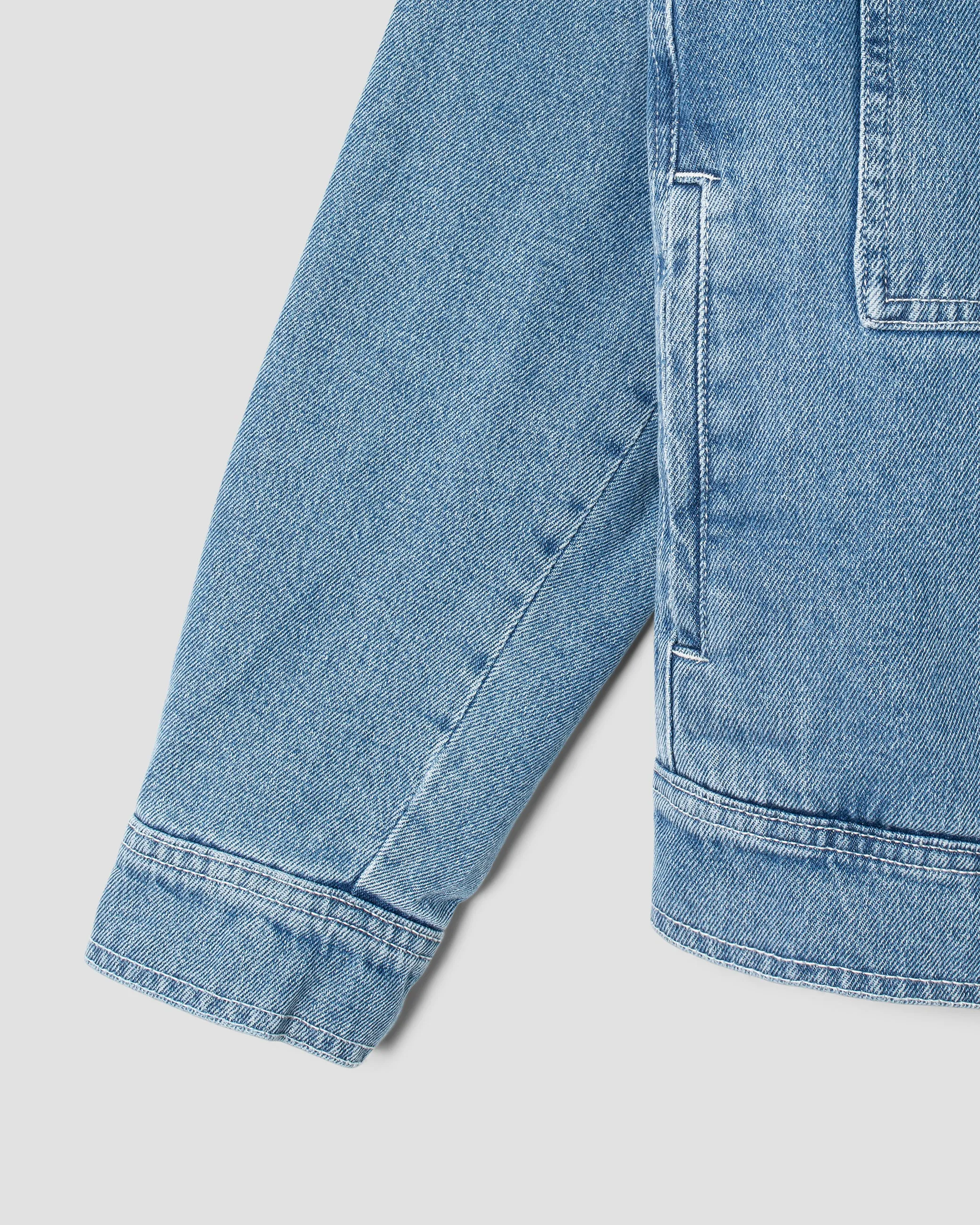 Trucker Jacket (Heavy Stone Wash Denim)