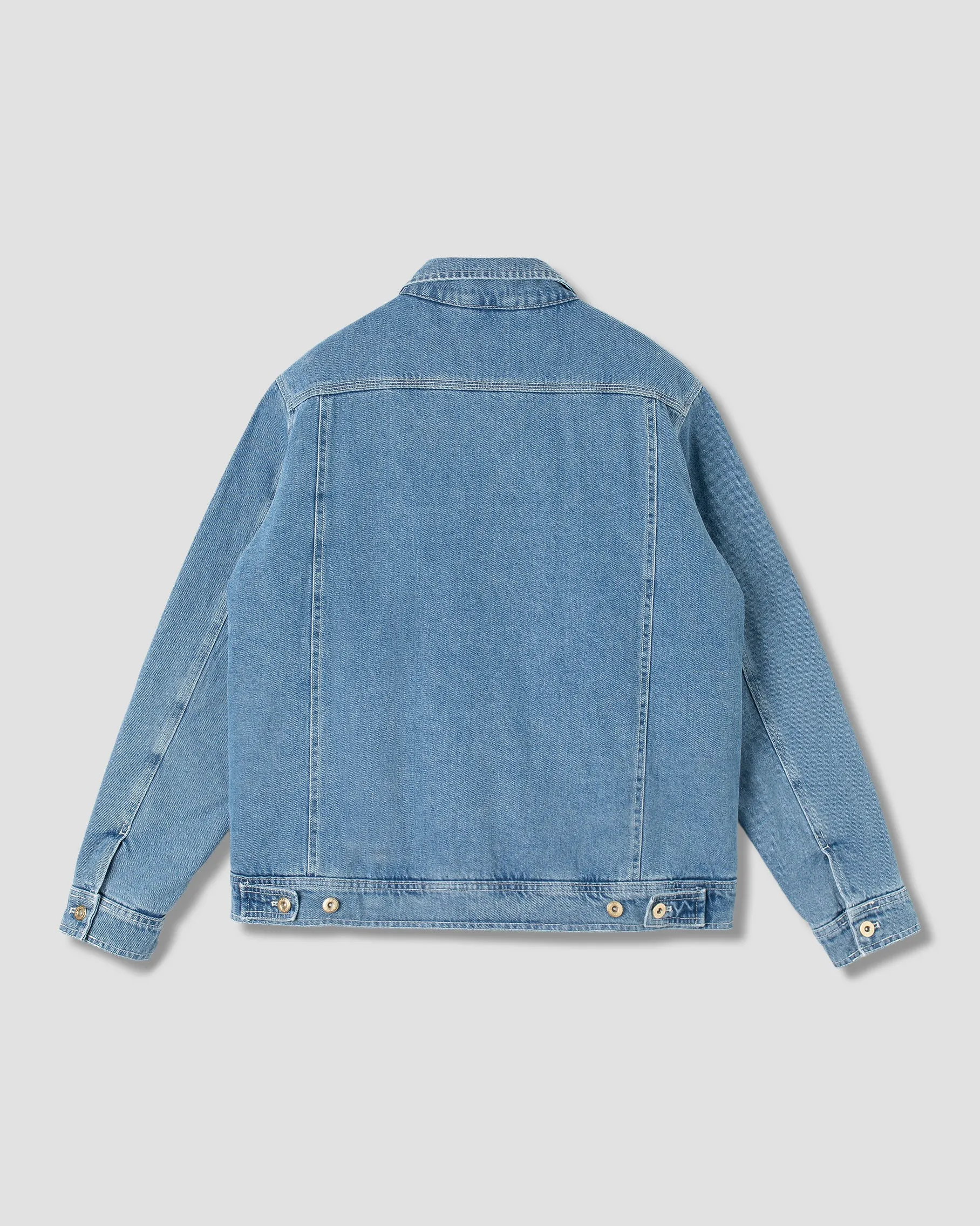 Trucker Jacket (Heavy Stone Wash Denim)