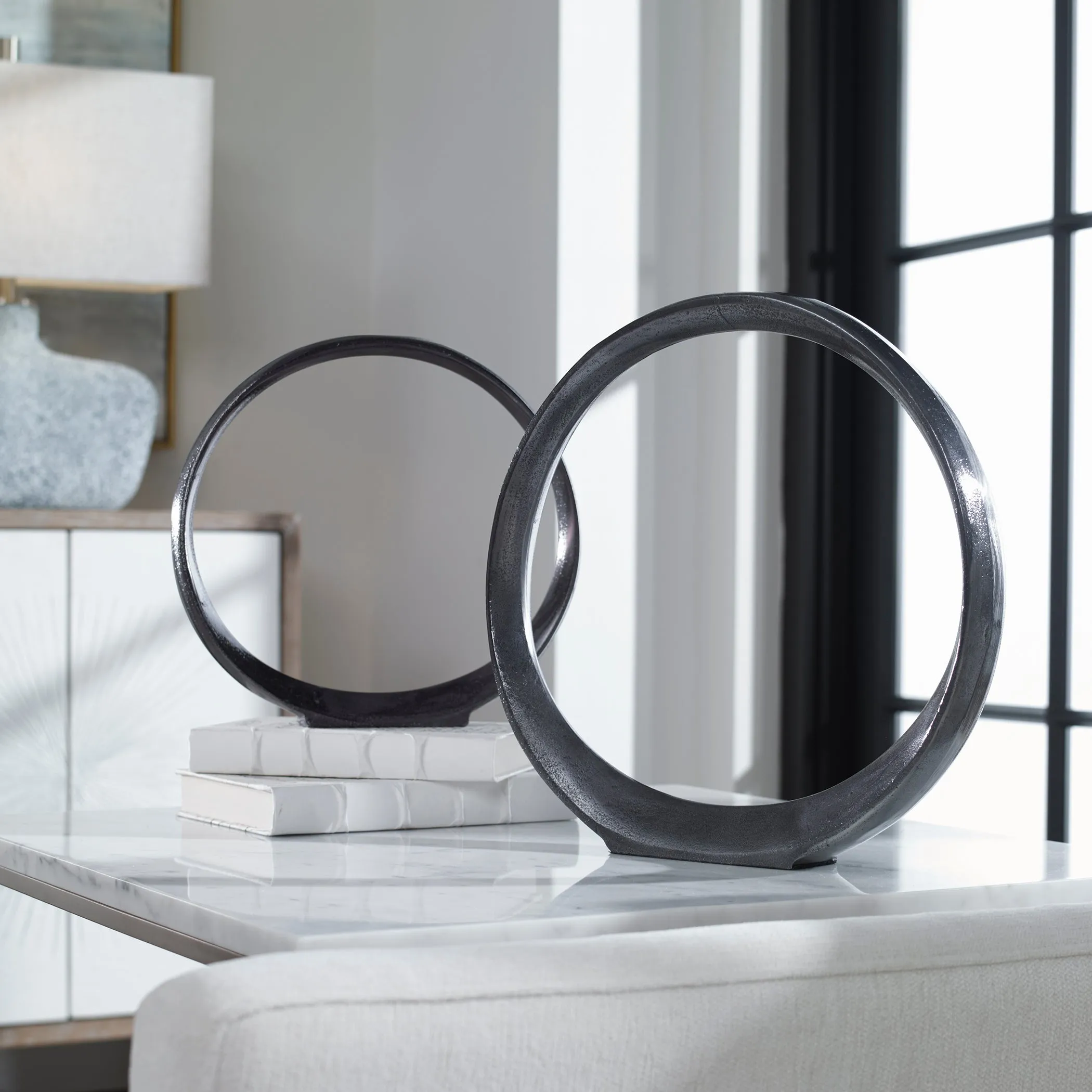 Uttermost Orbits Black Ring Sculptures, S/2