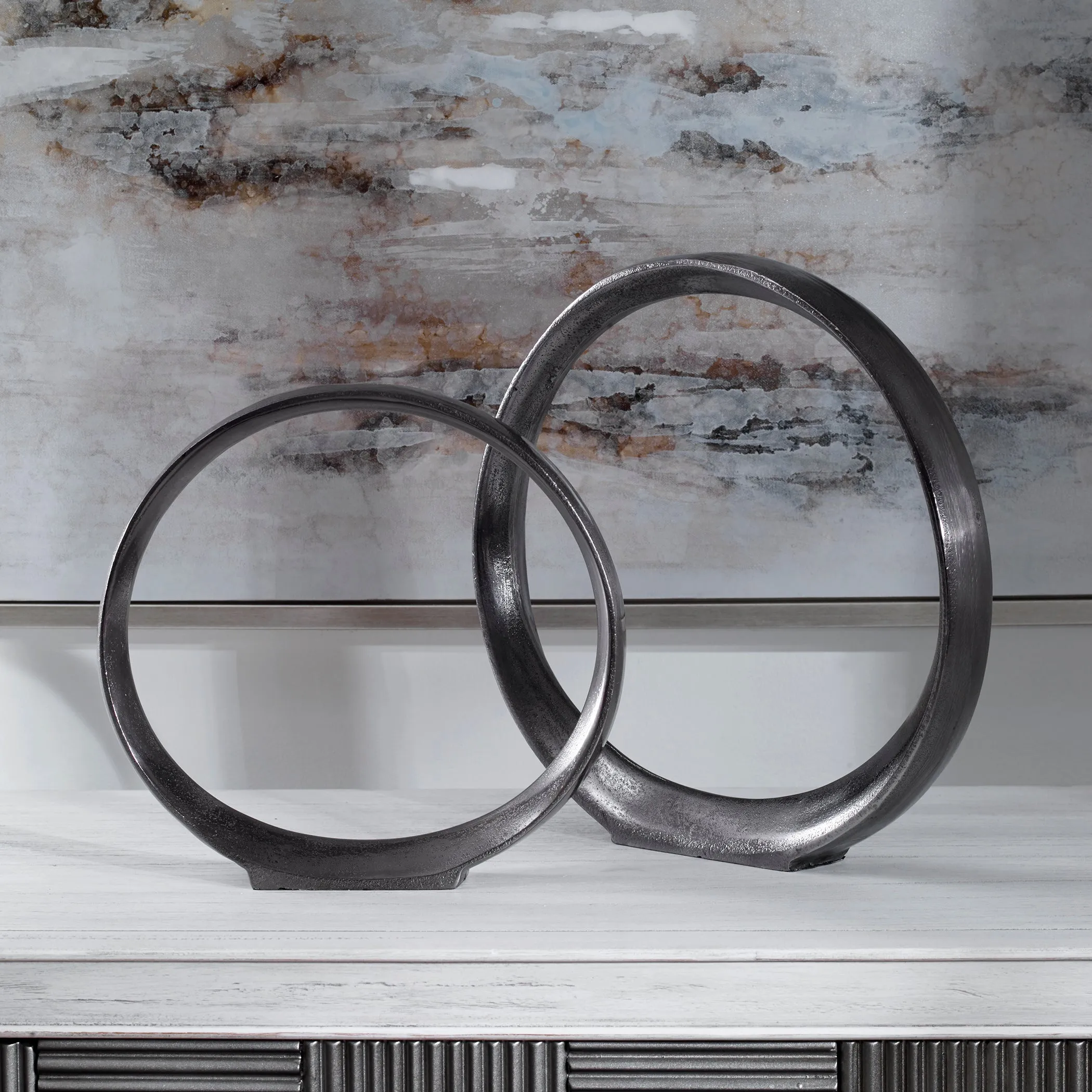 Uttermost Orbits Black Ring Sculptures, S/2