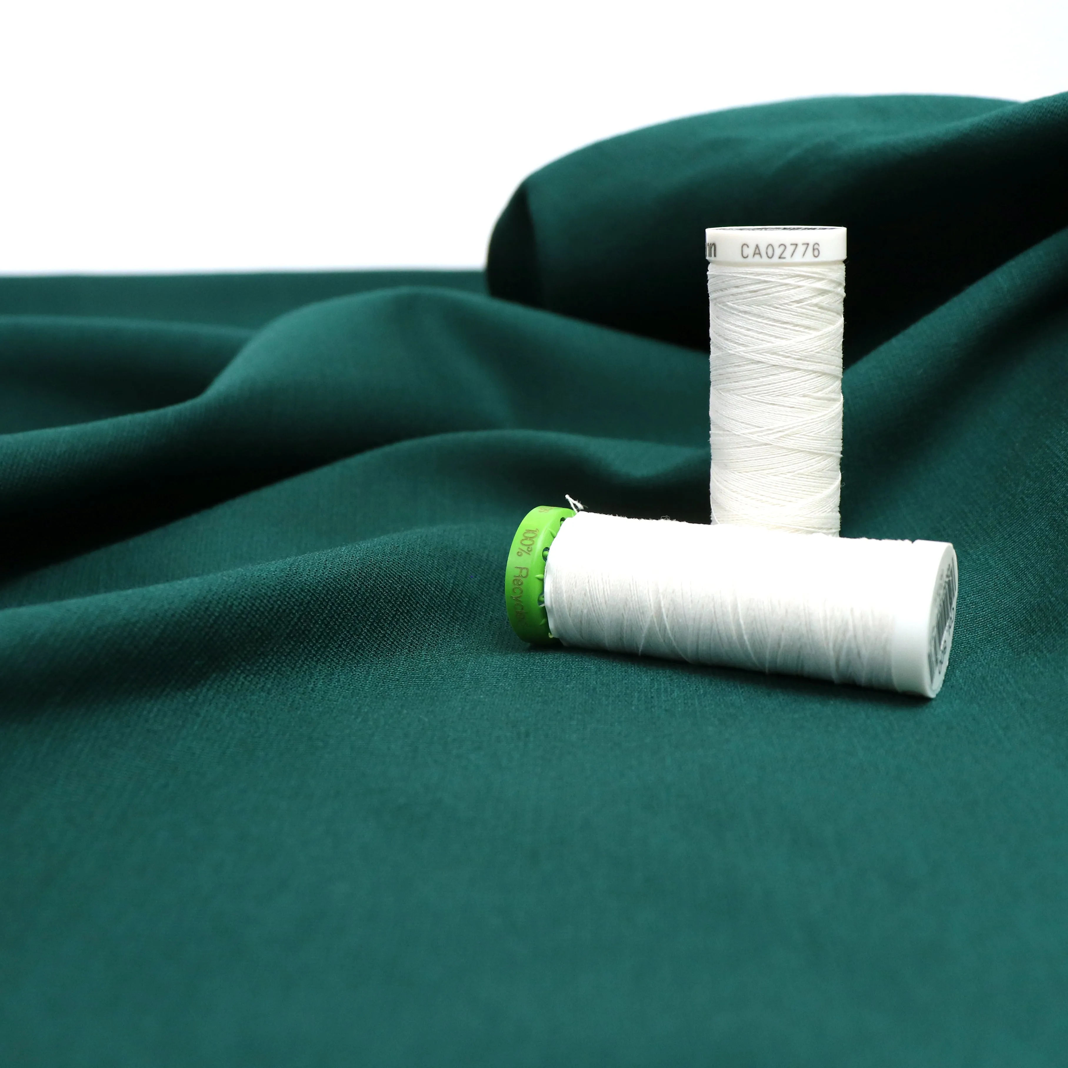 Viscose Ponte Di Roma - Spruce Green