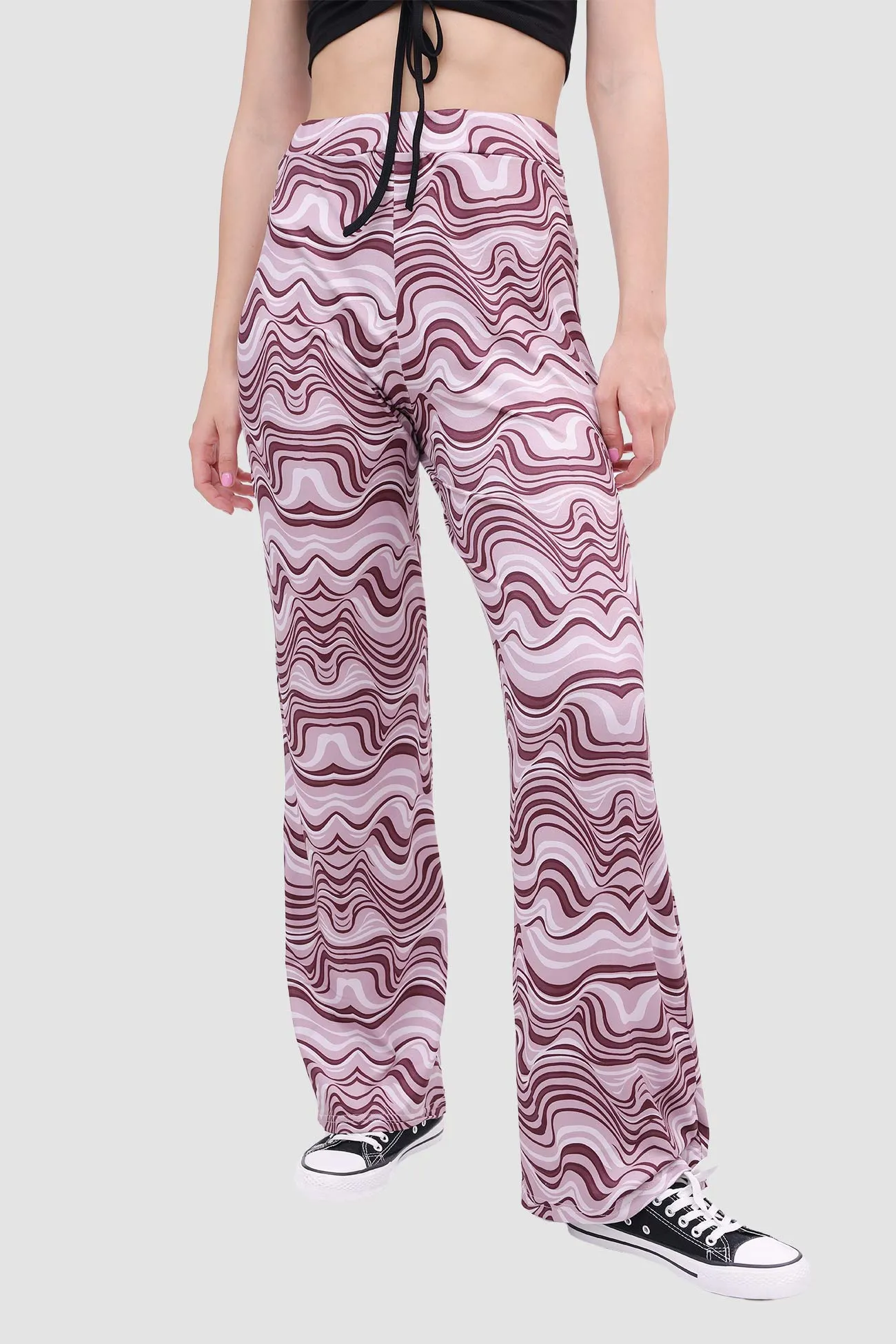 Water Ripple Yoga Flared Pants