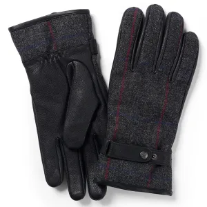 Waterproof Tweed & Leather Gloves - 538 by Failsworth