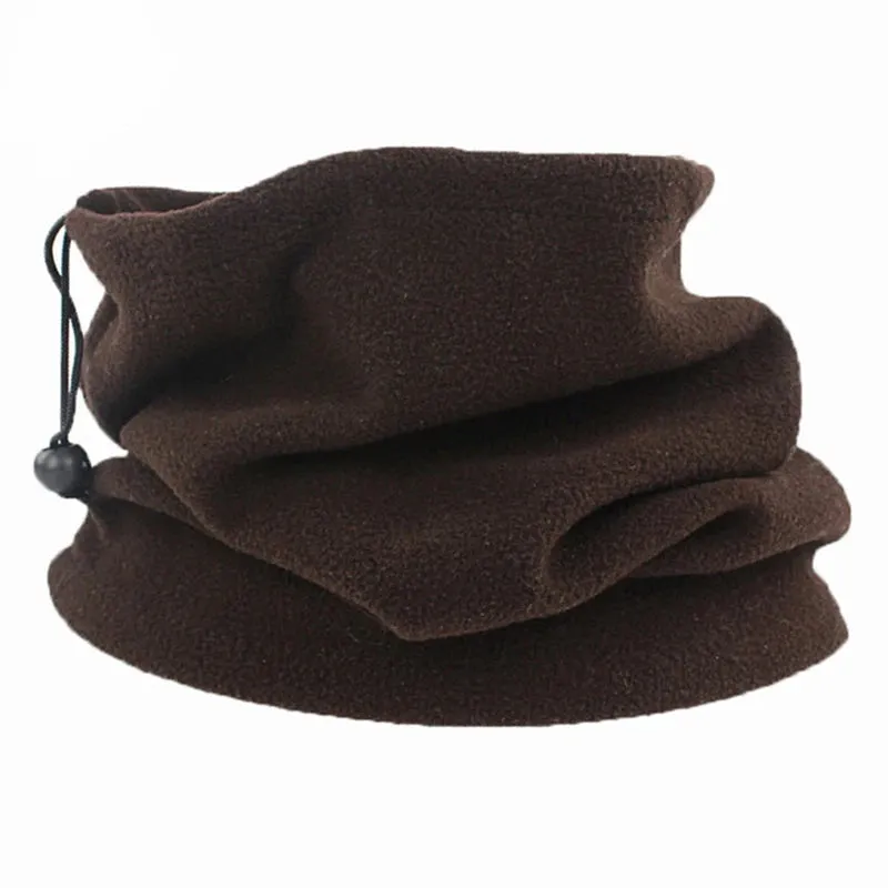 Winter Polar Coral Hat Fleece Balaclava Men Face Mask Neck Warmer Beanies Thermal Head Cover Tactical Military Sports Scarf Caps