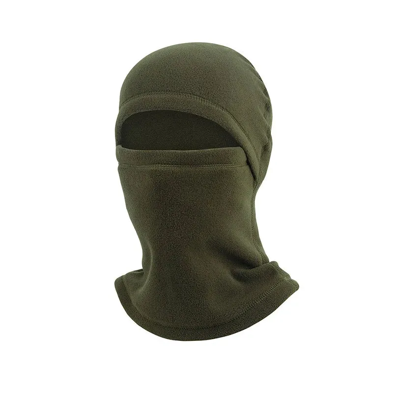 Winter Polar Coral Hat Fleece Balaclava Men Face Mask Neck Warmer Beanies Thermal Head Cover Tactical Military Sports Scarf Caps