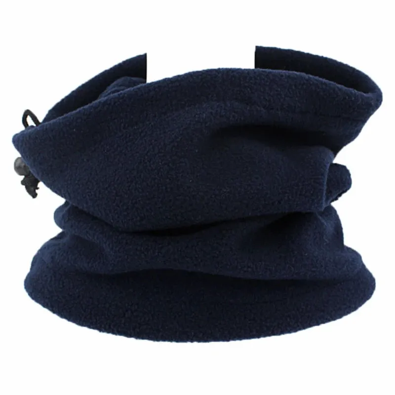 Winter Polar Coral Hat Fleece Balaclava Men Face Mask Neck Warmer Beanies Thermal Head Cover Tactical Military Sports Scarf Caps