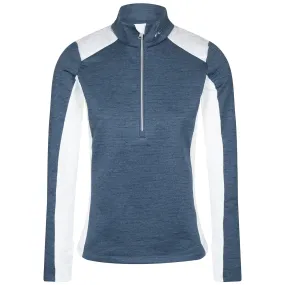 Womens Forun Midlayer Half-Zip Steel Blue - AW22