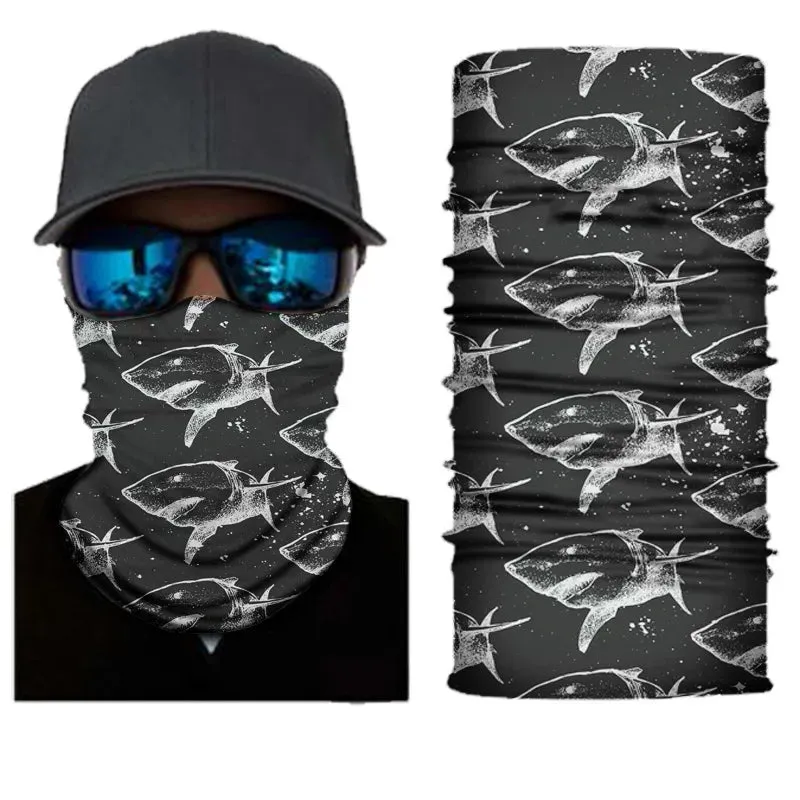 YIQISTART Fish Animal Design Neck Gaiter: Your Fishing Essential Scarf