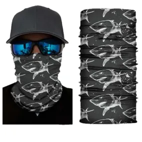 YIQISTART Fish Animal Design Neck Gaiter: Your Fishing Essential Scarf